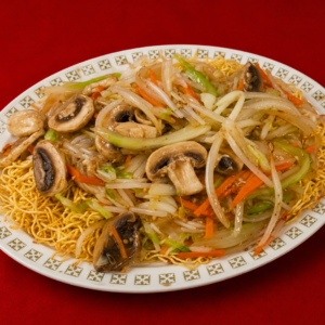 Mushroom Chow Mein